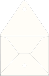 Linen Natural White Velcro Envelopes (9 x 11 1/2) - 5/Pk