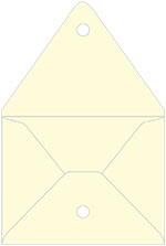 Linen Baronial Ivory Velcro Envelopes (9 x 11 1/2) - 5/Pk