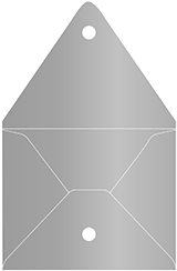 Ash Metallic Velcro Envelopes (9 x 11 1/2) - 5/Pk