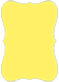 Factory Yellow Bracket Card 3 1/2 x 5 - 25/Pk