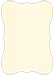 Gold Pearl Bracket Card 3 1/2 x 5 - 25/Pk