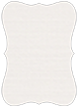 Linen Natural White Bracket Card 4 1/2 x 6 1/4