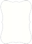 White Pearl Bracket Card 4 1/2 x 6 1/4 - 25/Pk