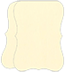 Eames Natural White (Textured) Folded Bracket Card 4 1/4 x 5 1/2 - 10/Pk