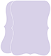 Purple Lace Folded Bracket Card 4 1/4 x 5 1/2 - 10/Pk
