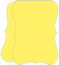 Factory Yellow Folded Bracket Card 5 x 7 - 10/Pk