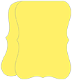 Factory Yellow Folded Bracket Card 5 x 7