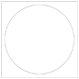 Crest Solar White Imprintable Circle Card 4 3/4 Inch - 25/Pk