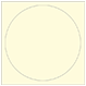 Crest Baronial Ivory Imprintable Circle Card 4 3/4 Inch - 25/Pk