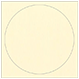 Eames Natural White (Textured) Imprintable Circle Card 4 3/4 Inch - 25/Pk