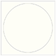 Textured Bianco Imprintable Circle Card 4 3/4 Inch - 25/Pk