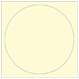 Sugared Lemon Imprintable Circle Card 4 3/4 Inch - 25/Pk