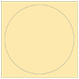 Peach Imprintable Circle Card 4 3/4 Inch - 25/Pk