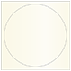 Opal Imprintable Circle Card 4 3/4 Inch - 25/Pk