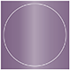 Purple Imprintable Circle Card 4 3/4 Inch - 25/Pk