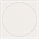Linen Natural White Imprintable Circle Card 4 3/4 Inch - 25/Pk