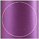 Purple Silk Imprintable Circle Card 4 3/4 Inch - 25/Pk