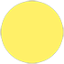 Factory Yellow Circle Card 4 3/4 Inch - 25/Pk