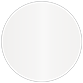 Pearlized White Circle Card 5 3/4 Inch - 25/Pk