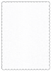 Metallic Snow Scallop Card 4 1/4 x 5 1/2