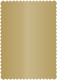 Antique Gold Scallop Card 4 1/4 x 5 1/2 - 25/Pk