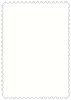White Pearl Scallop Card 4 1/4 x 5 1/2