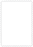 Crest Solar White Scallop Card 5 x 7 - 25/Pk
