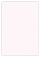 Light Pink Scallop Card 5 x 7