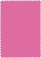 Raspberry Scallop Card 5 x 7