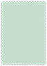 Tiffany Blue Scallop Card 5 x 7 - 25/Pk