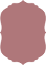 Riviera Rose Crenelle Flat Card 3 1/2 x 5