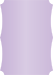 Violet Deco Card 3 1/2 x 5 - 25/Pk