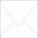 Bright White Dutch Felt Square Envelope 5 x 5 - 50/Pk