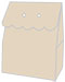 Eames Natural White (Textured) Favor Box Style B (10 per pack)