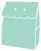 Tiffany Blue Favor Box Style B (10 per pack)