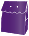 Purple Favor Box Style B (10 per pack)