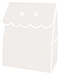 Linen Natural White Favor Box Style B (10 per pack)