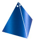Blue Silk Favor Box Style C (10 per pack)
