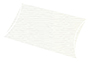 Linen White Pearl Favor Box Style D (10 per pack)