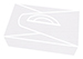 Linen Solar White Favor Box Style G (10 per pack)