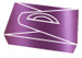 Purple Silk Favor Box Style G (10 per pack)