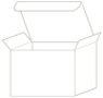 Crest Solar White Favor Box Style M (10 per pack)