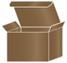 Bronze Favor Box Style M (10 per pack)
