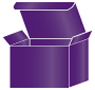 Purple Favor Box Style M (10 per pack)