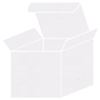 Linen Solar White Favor Box Style M (10 per pack)