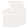 Linen Natural White Favor Box Style M (10 per pack)