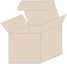 Eames Natural White (Textured) Favor Box Style S (10 per pack)