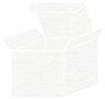 Linen White Pearl Favor Box Style S (10 per pack)