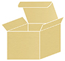 Linen Gold Pearl Favor Box Style S (10 per pack)