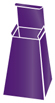 Purple Favor Box Style T (10 per pack)